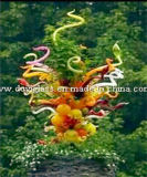 Unique Design Multicolour Glass Sculpture for Ornament