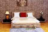 Bedroom King Size Bed Rattan Furniture