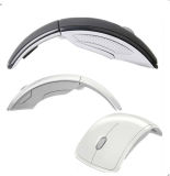 USB Foldable Folding Cordless Mice Optical Wireless Mouse for Laptop Desktop
