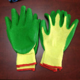 Polyester Gloves with Latex Coated