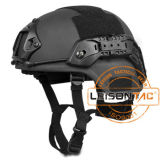 Ballistic Helmet Set Kevlar Nij Iiia with Accessory Rail Connectors