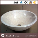 Customized White Red Onyx Marble Stone Sink