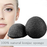 Bamboo Charcoal Konjac Sponge with Factory Price Face Cleaning Sponge