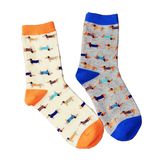 Women's Cotton Crew Socks (WA040)