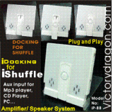 iPod Shuffle Docking Speaker Amplifier