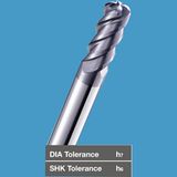 Solid Carbide Corner Radius Life Mill