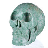 Natural Qinghai Jade Skull/Skeleton, Art and Craft (6B59)