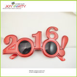 Red Plastic Party Glasses 2016 Happy New Year (Joy31-1000)