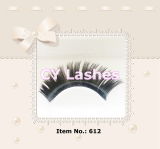 Hand Crafted False Eyelashes /Finely Crafted Lashes /Safe Material - Synthetic Fiber (612)