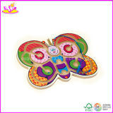 Wooden Baby Fishing Toy with Butterfly Shape (W11H001)