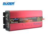 Suoer Hot Sale Solar Inverter 2000W Solar Inverter 12V to 220V Modified Sine Wave Inverter for Home Use with Good Quality (HAA-2000A)