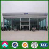 Steel Structure Building with Curtain Glass Wall for Car Showroom (XGZ-SSB090)