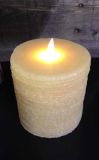 Moving Wick LED Paraffin Candle