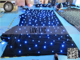 All Blue LED Star Backdrop Cloth