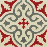 Indian Style Red Glazed Decoration Tile20*20cm