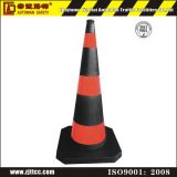 Reflective Tape Rubber Road Safety Cone Traffic Cones (CC-A102)