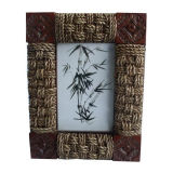 Rattan Weaved Photo Frame / Picture Frame as Wall Decoration