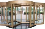 Automatic Revolving Door, 3 Wings, Lenze Motor, Siemens Frequency Invertor, Aluminum Frame Powder Coating