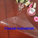 Super Clear Plastic PVC Table Cloth with EU Standads