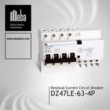 Meba ELCB Circuit Breaker (DZ47LE-63)