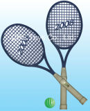 Plastic Racquets, Sports Toys, Plastic Battledore, Tennis Rackets (2008)