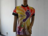 100% Polyester Women's Digital Sublimation Print Cycling Wear