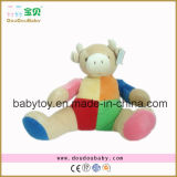 New Design Colorful Stuffed Cow Baby Toy