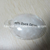 Down Filled Soft PVC Garment Hang Tag with Eiderdown/ Goose Down
