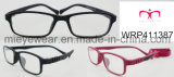 New Fashion Rubber Finish Rubber Temple Kids Eyewear Eyewearframe Optical Frame (WRP411387)