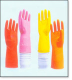 Flocklined Latex Household Gloves