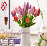 Artificial PU Real Touch High Quality Home Decor Tulip
