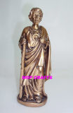 Religious Craft Resin Bronze Figurines Polyresin Crafts Polyresin Copper Gift Home Decor