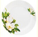 Porcelain Cake Plate, Dinner Plate, Ceramics Plate (JC5C037)