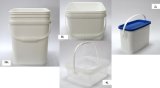 Suqare Plastic Bucket, Plastic Pails, Plastic Container (2LQ/ 4LQ/ 8LQ/ 15LQ)
