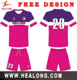 Pink and Purple Fashion Style Football Uniform