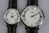 Watch Stainless Steel Watch Leather Band Men Classic Watch Quartz Watch Ad81673m