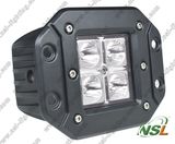 Flush Mount 16W CREE LED Work Light, 16W Flush Mount Work Light LED, 16W LED Work Light