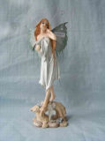 Polyresin/Resin Sculpture Statues Fairy for Decoration