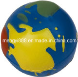 6.8cm PU Colorful Earth Ball