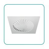 Square Supply Air Swirl Ceiling Diffuser