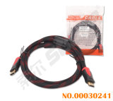 1.5m HDMI Connecton Cable Braided Wire (Connection Line-HDMI-1.5M-Braided-HWX)