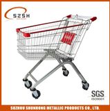 125L European Style Shopping Trolley Cart