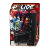 Wholesale Plastic Police Toy Mini Gun for Boys (10202225)