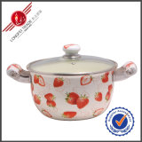 Durable Eco-Friendly Enamel Cookware Stewing Pot