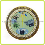 Customized Gold Plating Challenge Coin & Soft Enamel Process