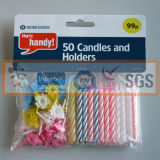 SGS Approved Spiral Birthday Candles