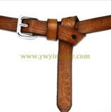 Skinny Genuine Leather Belt for Lady
