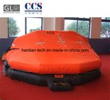 Ec and CCS Approved Throw Over Type Inflatable Life Raft for 15p