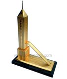 Custom Shape Zinc Alloy Metal Building Miniature Model