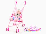 Baby Doll Stroller with 16 Inch Cool Doll